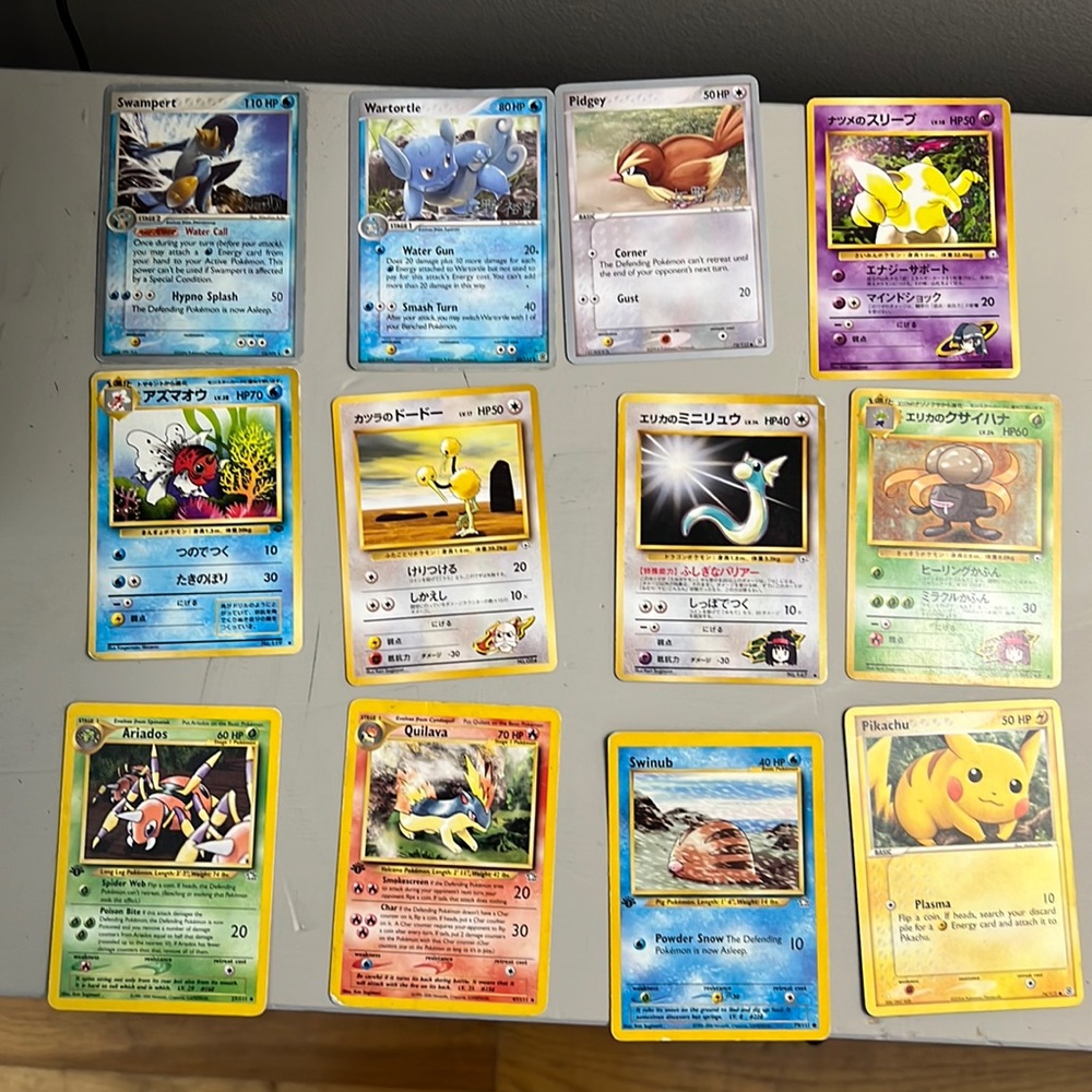 Rare Pokémon Cards